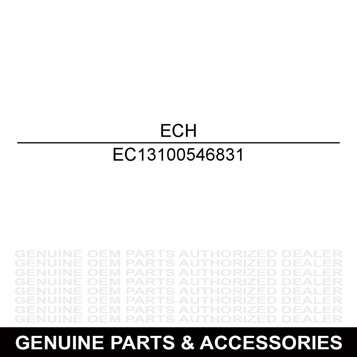 Echo 13100546831 Fuel Tank