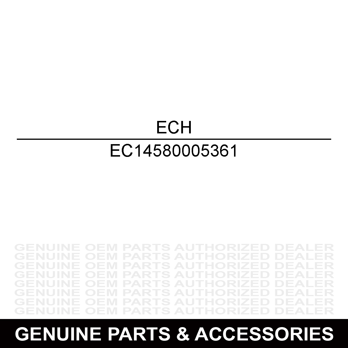 Echo 14580005361 Muffler