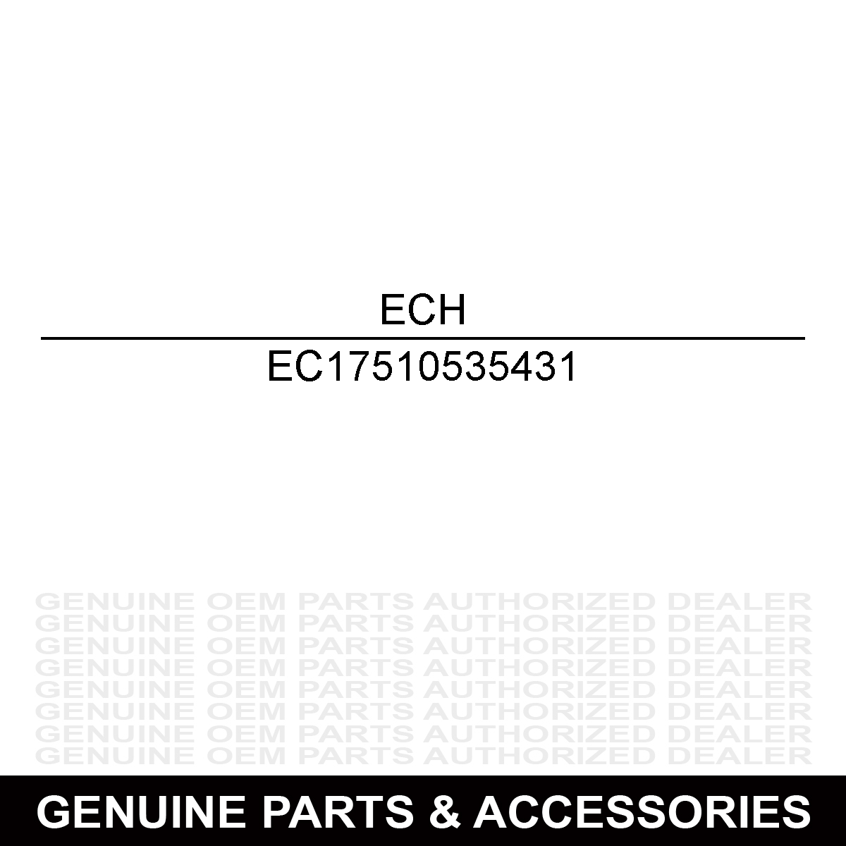 Echo 17510535431 Clutch Drum