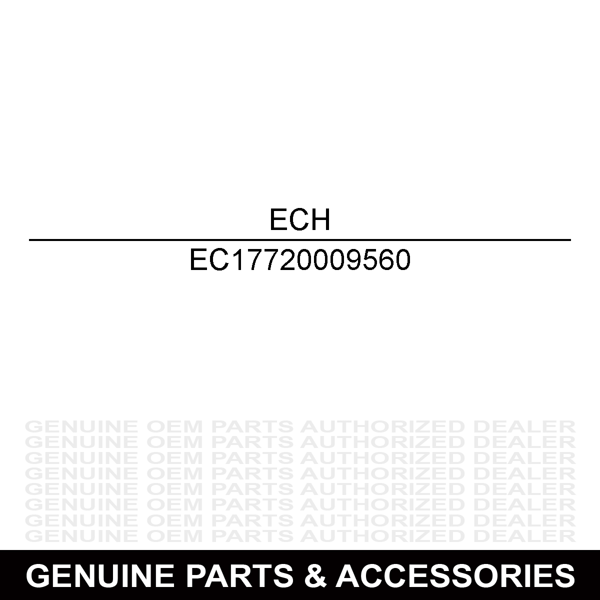 Echo 17720009560 Starter