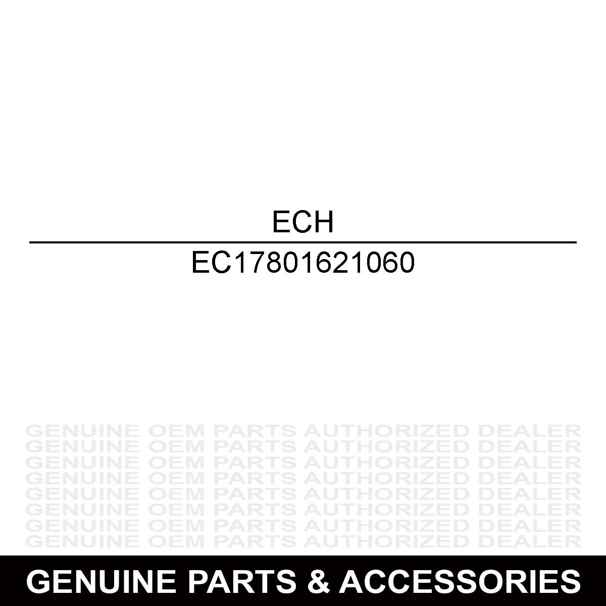 Echo 17801621060 Tube