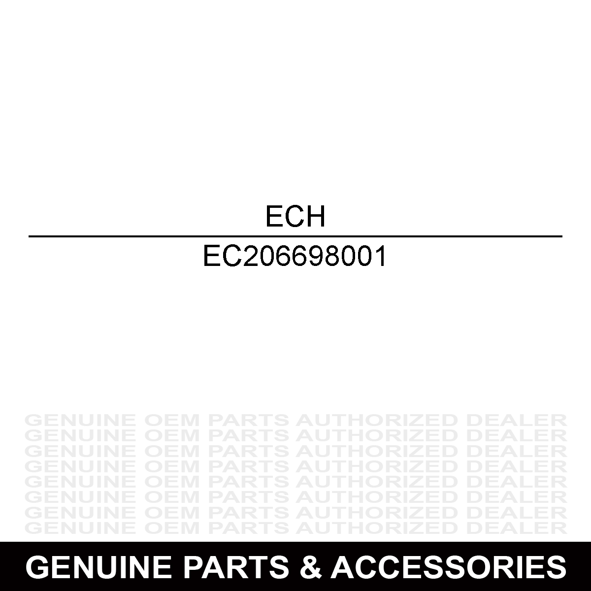 Echo 206698001 Housing