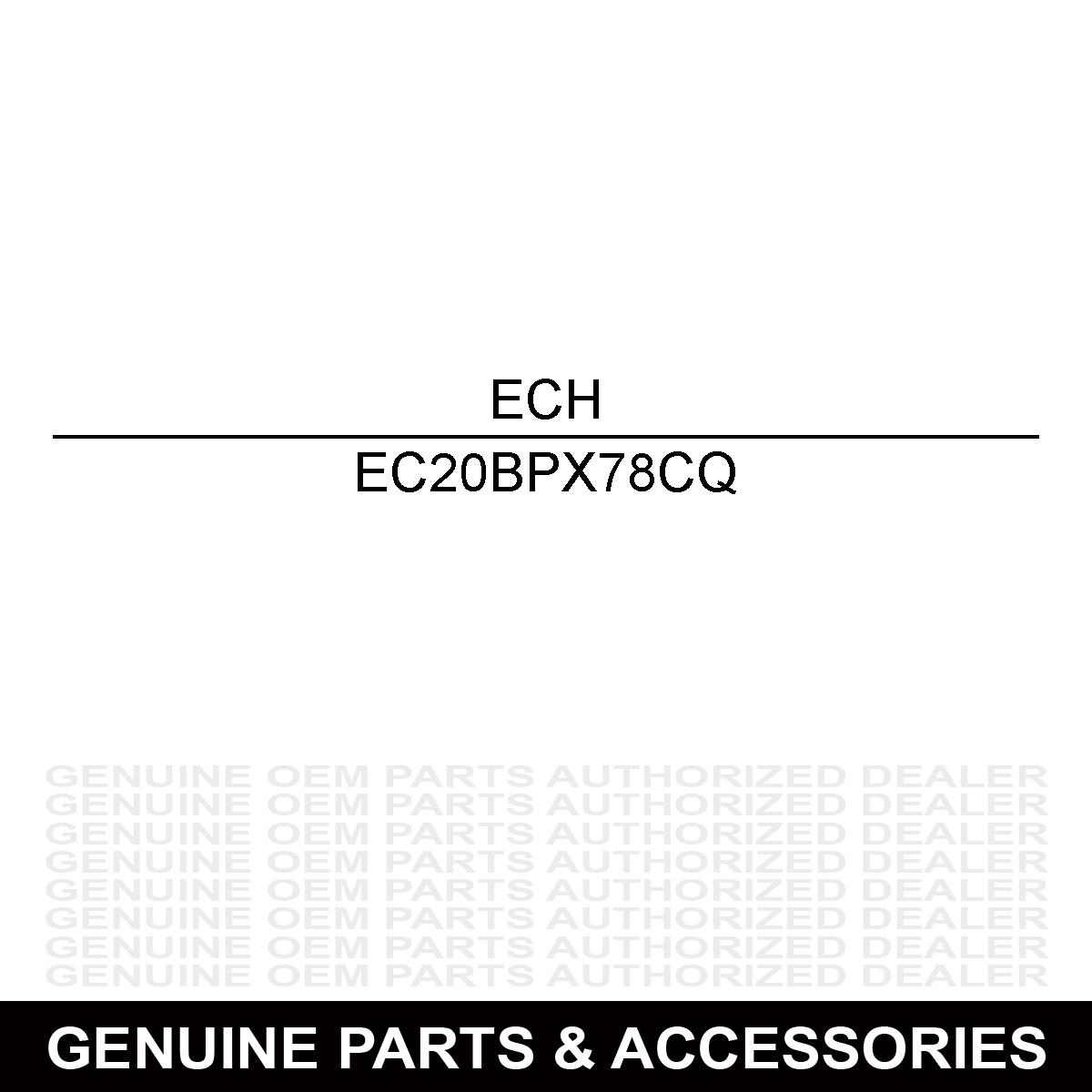 Echo 20BPX78CQ Chain