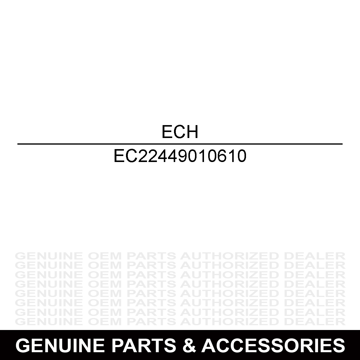 Echo 22449010610 Valve