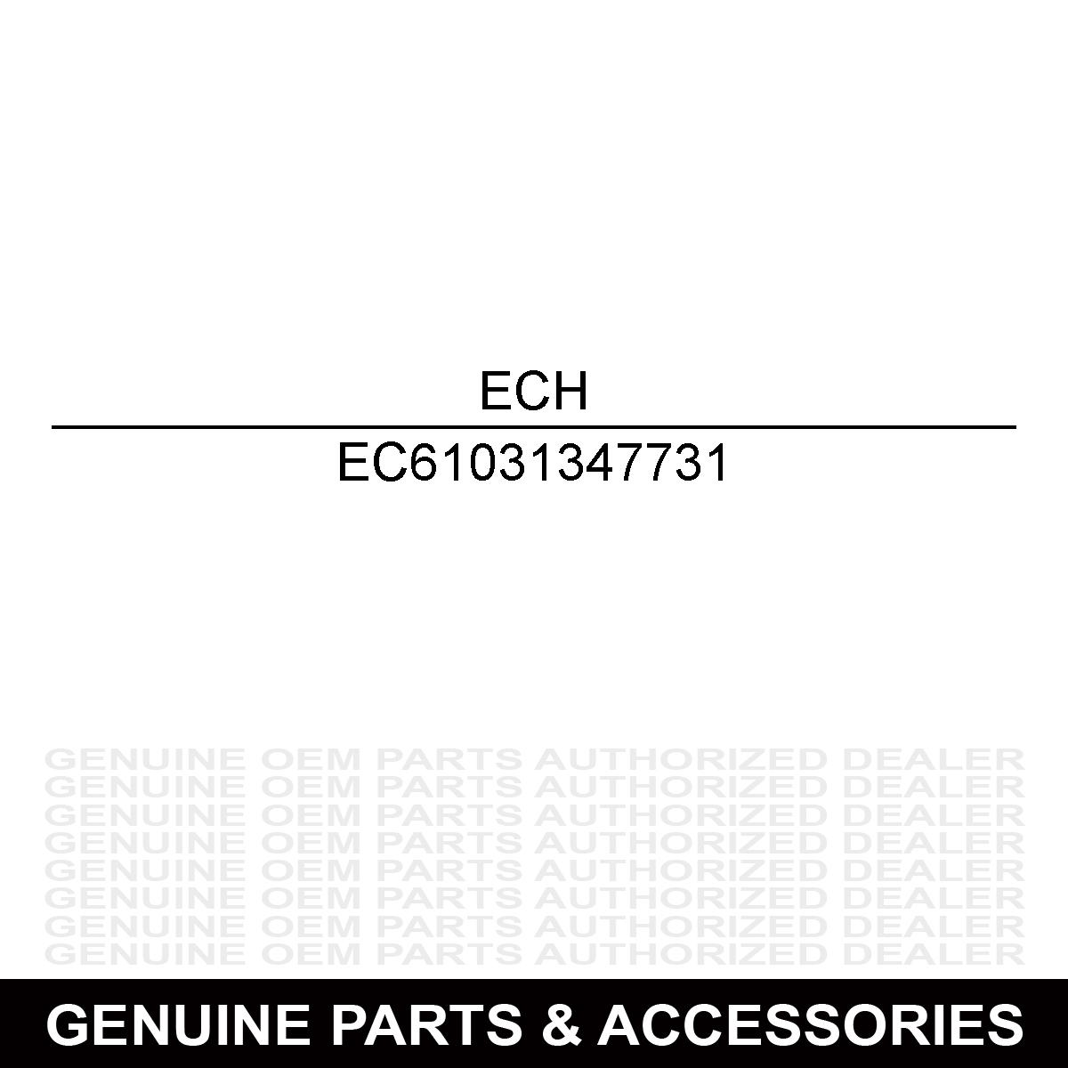 Echo 61031347731 Adapter