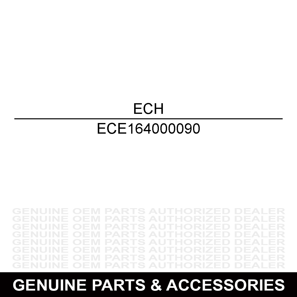 Echo E164000090 Pipe