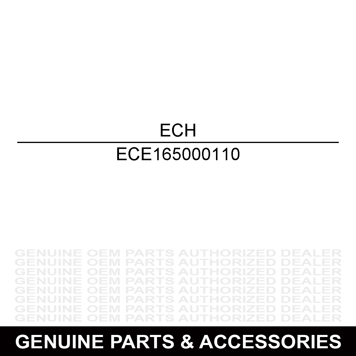 Echo E165000110 Pipe
