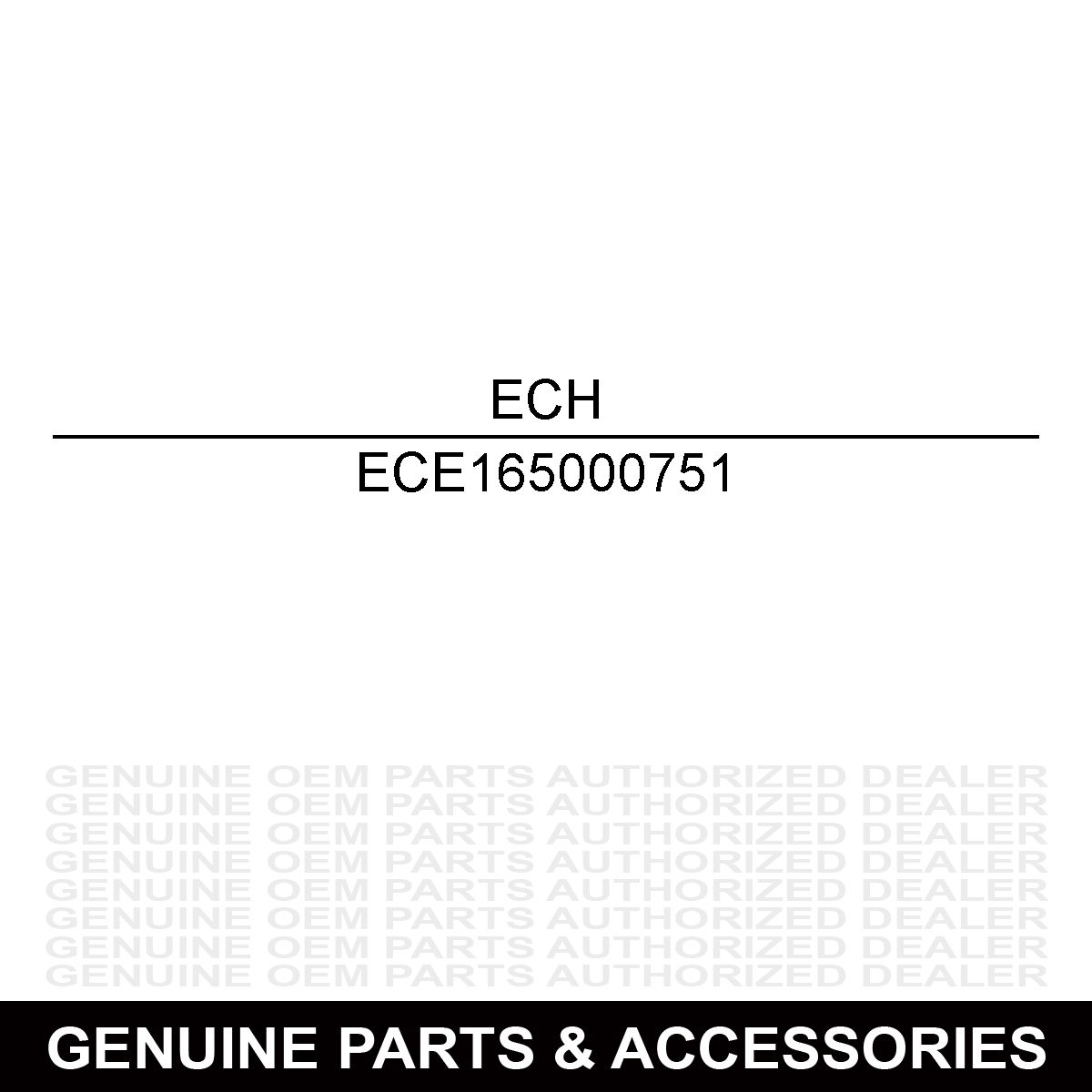 Echo E165000751 Tube