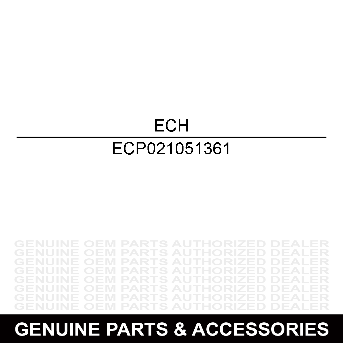 Echo P021051361 Gear Case