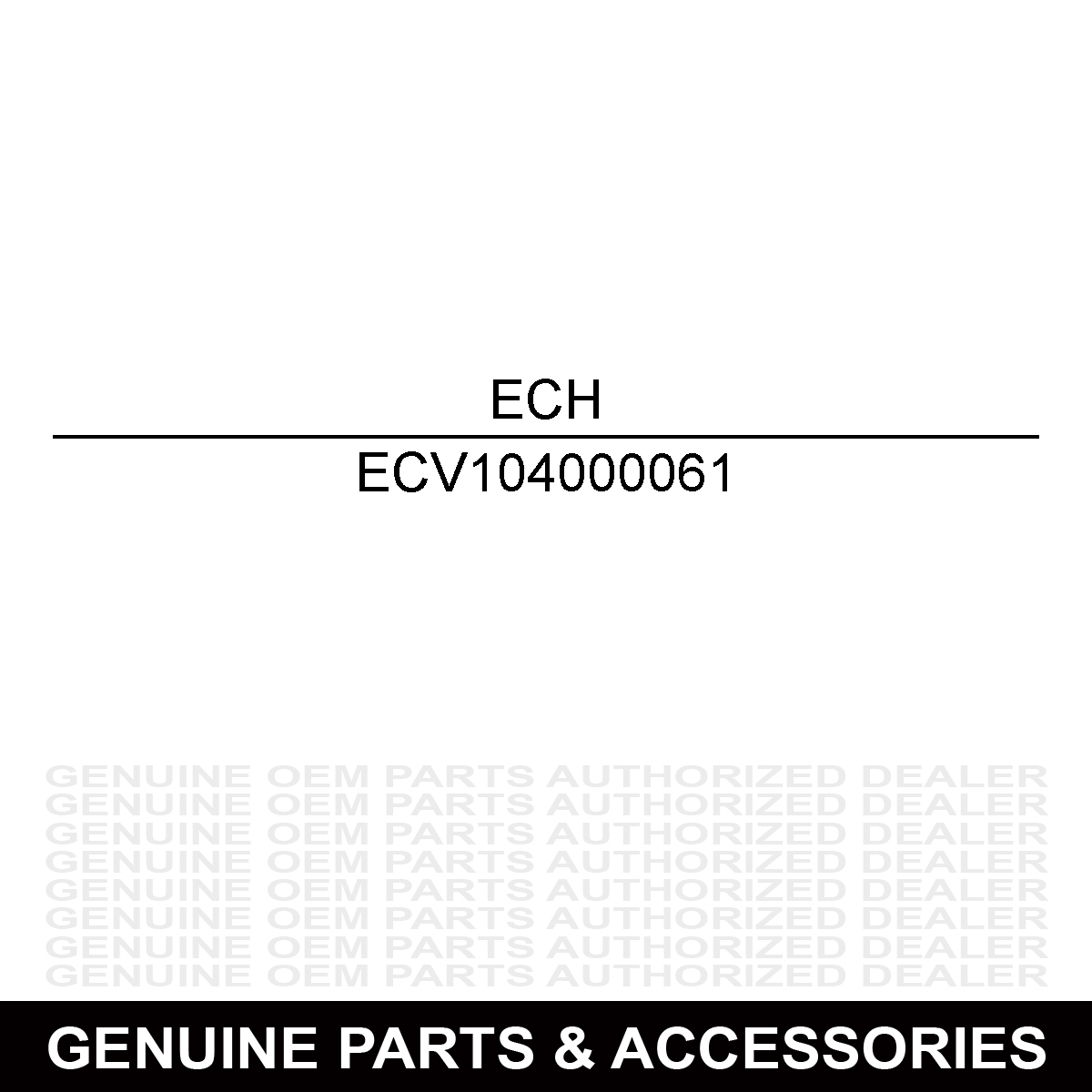 Echo V104000061 Gasket