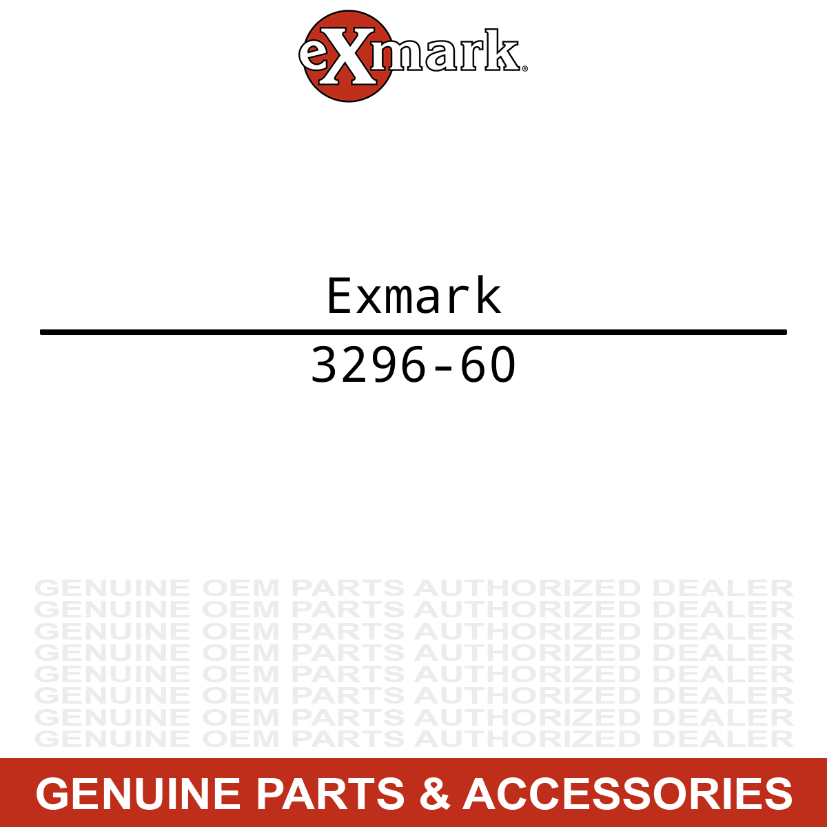 Exmark 3296-60 Nut