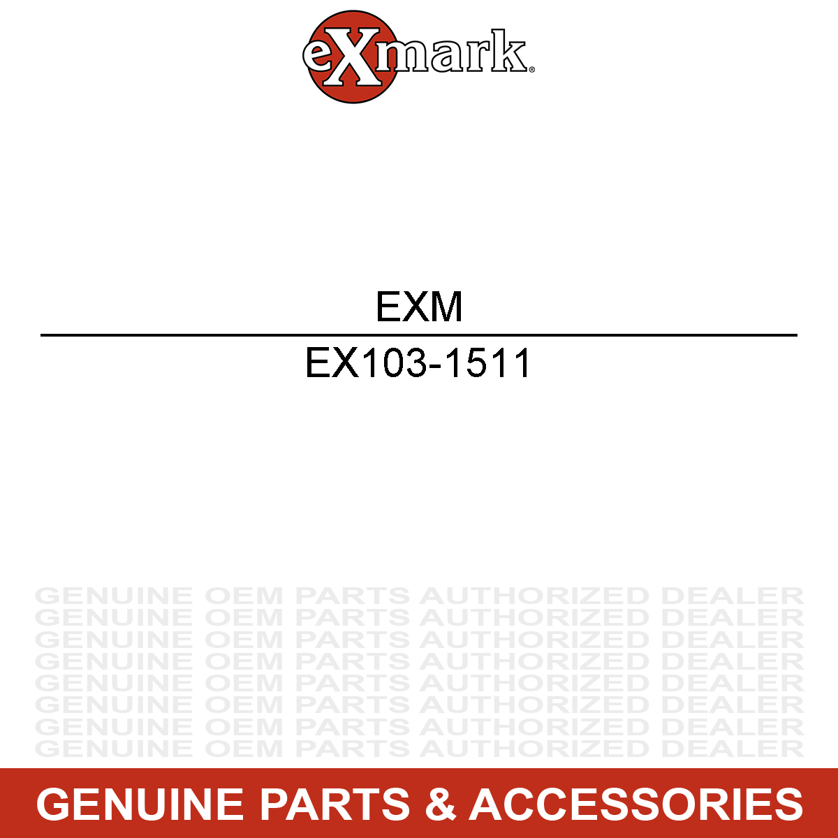 Exmark 103-1511 Arrester