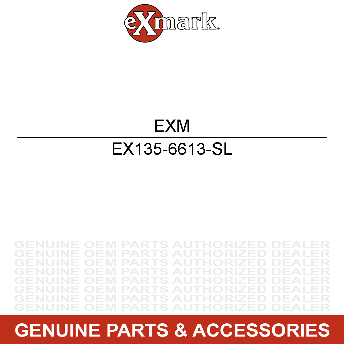 Exmark 135-6613-SL Belt