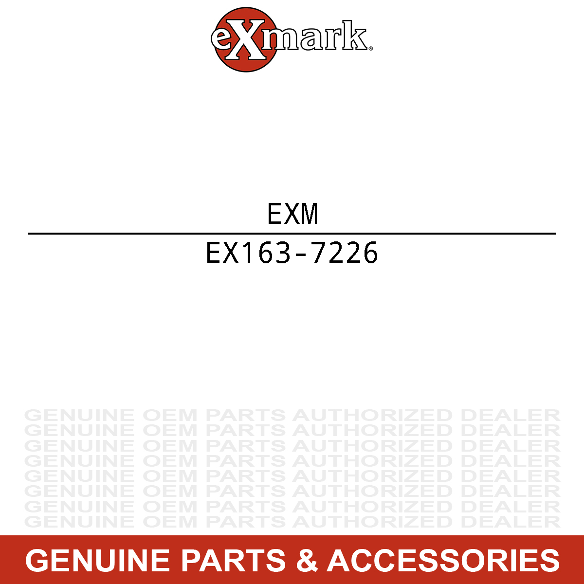 Exmark 163-7226 Spring