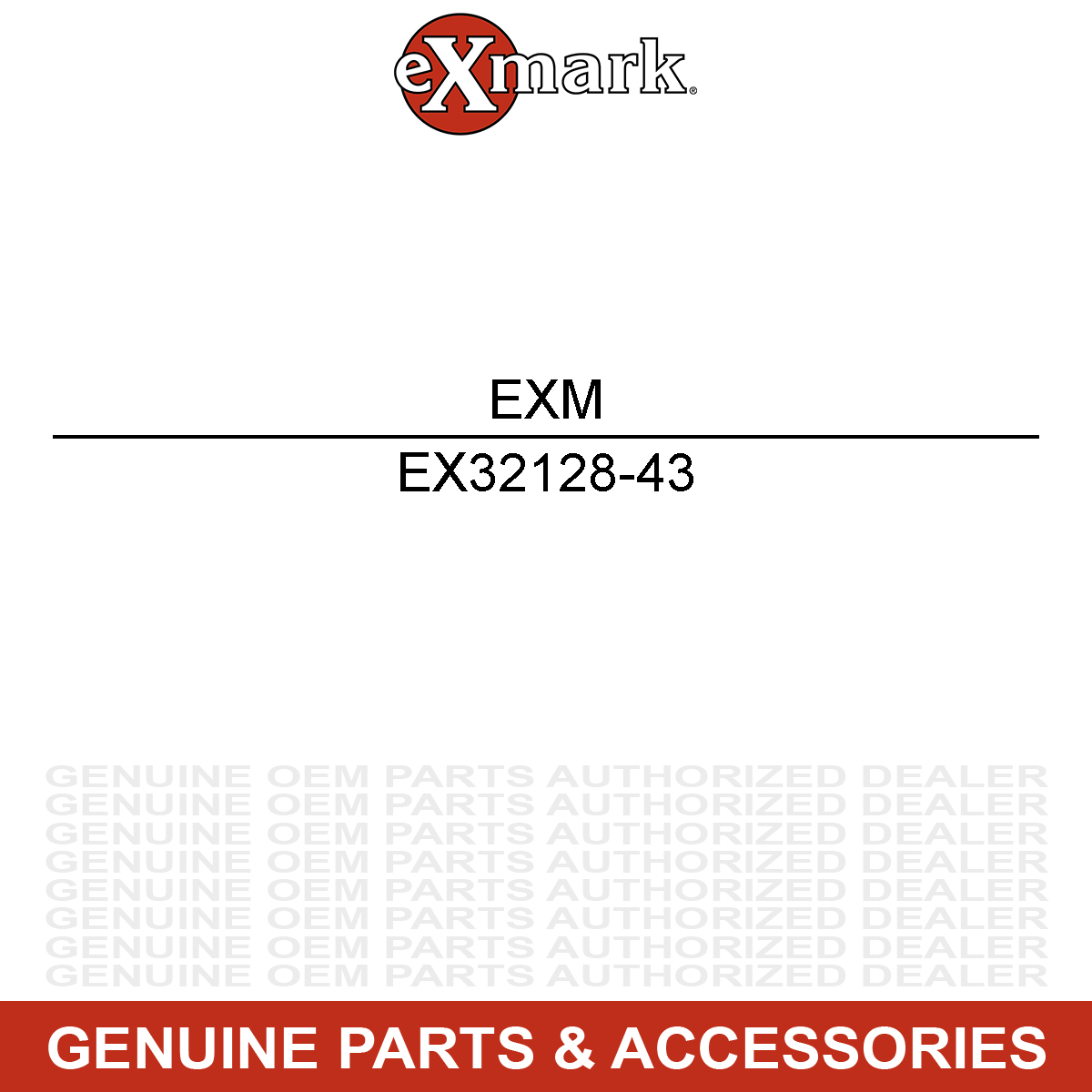 Exmark 32128-43 Nut