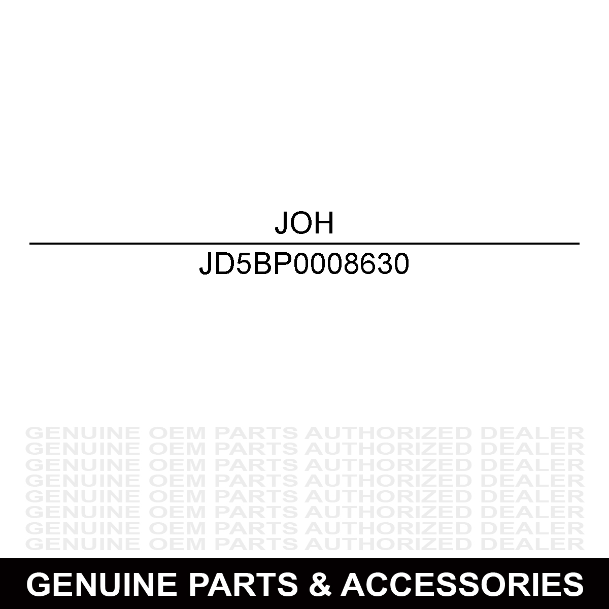 John Deere 5BP0008630 Belt