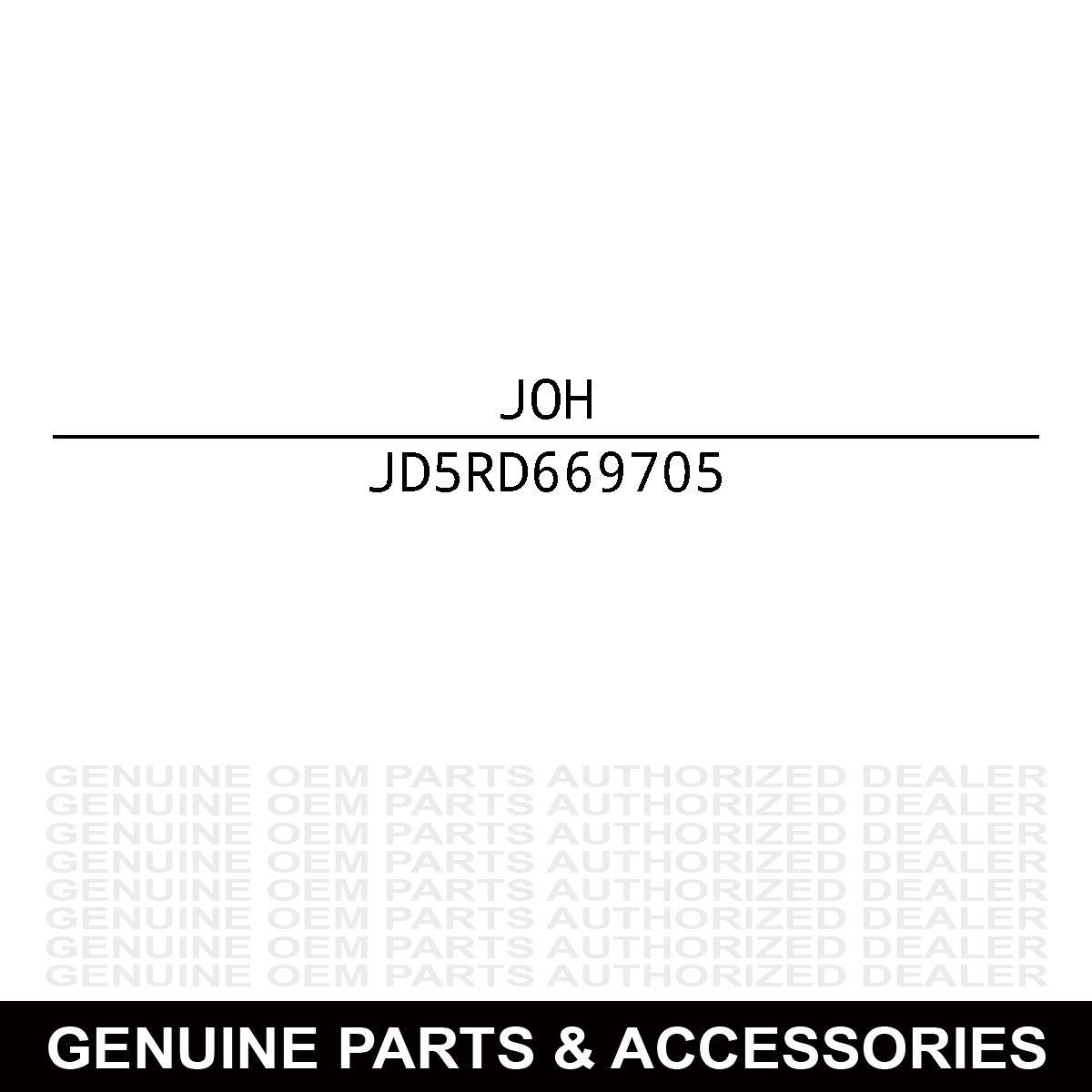 John Deere 5RD669705 Gear