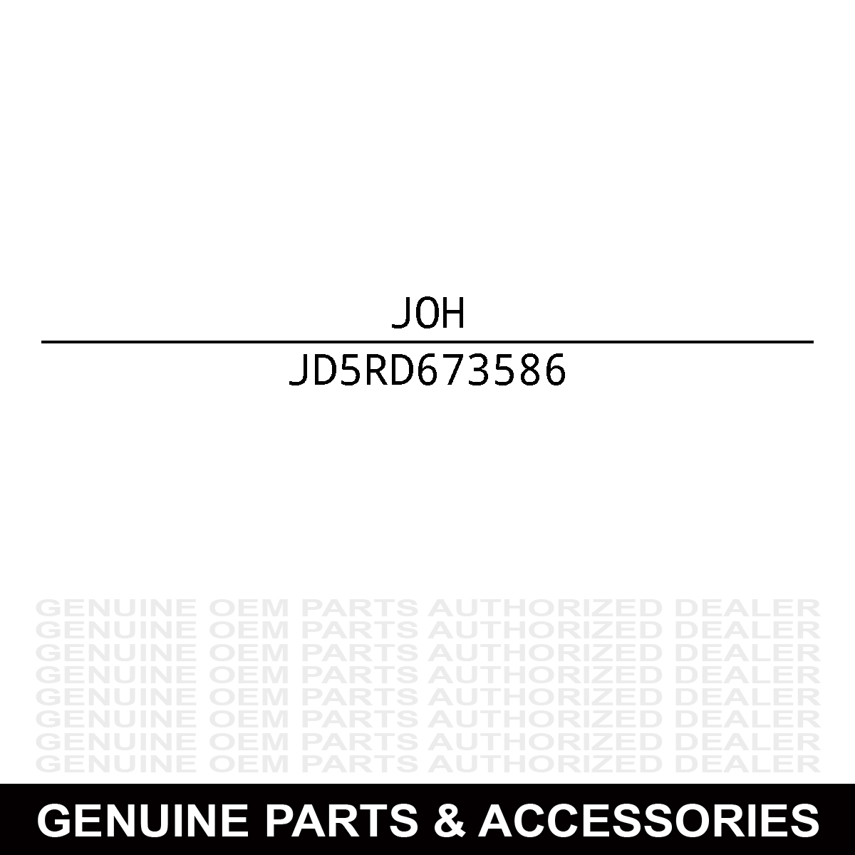 John Deere 5RD673586 Guard