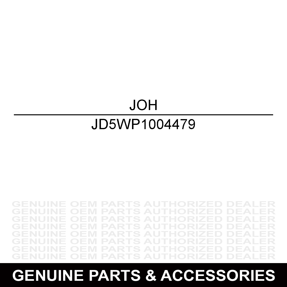 John Deere 5WP1004479 Harness