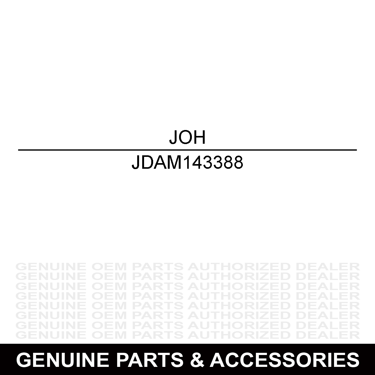 John Deere AM143388 Adjuster
