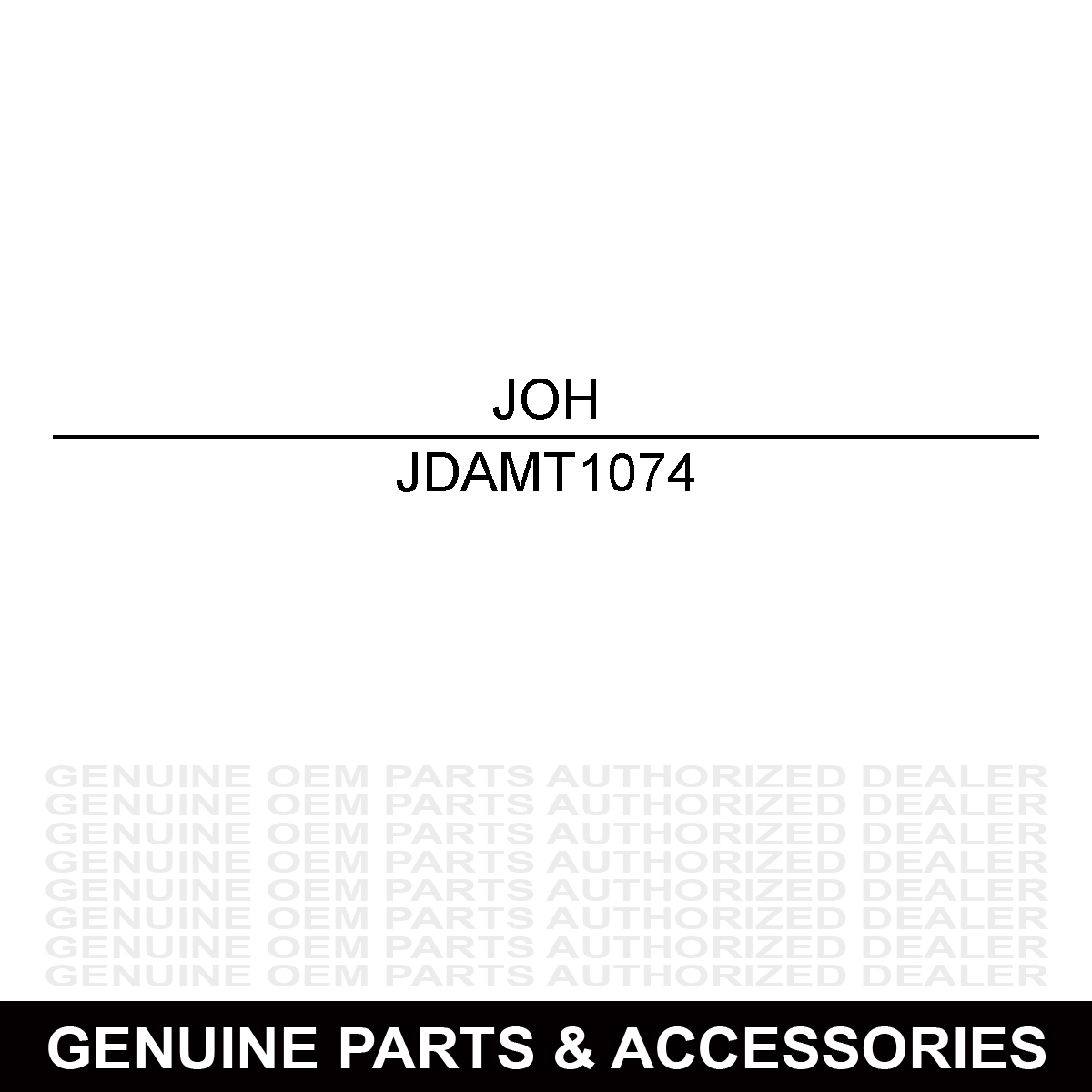 John Deere DAMT1074 Hydraulic Hose