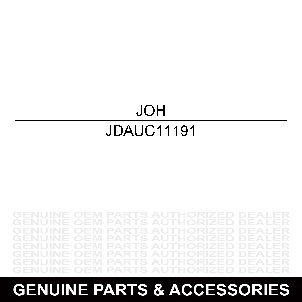 John Deere AUC11191 Arm