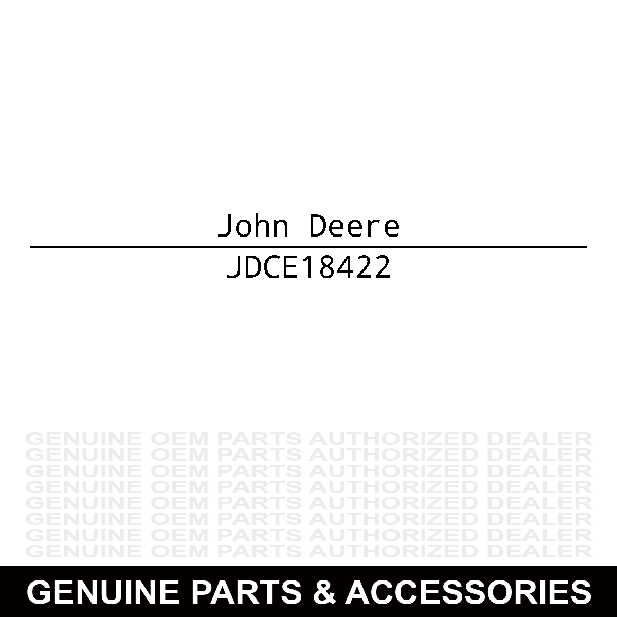 John Deere CE18422 Lever