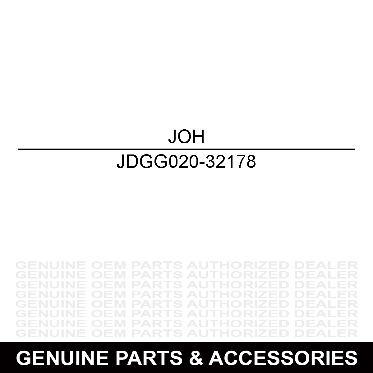 John Deere GG020-32178 Belt