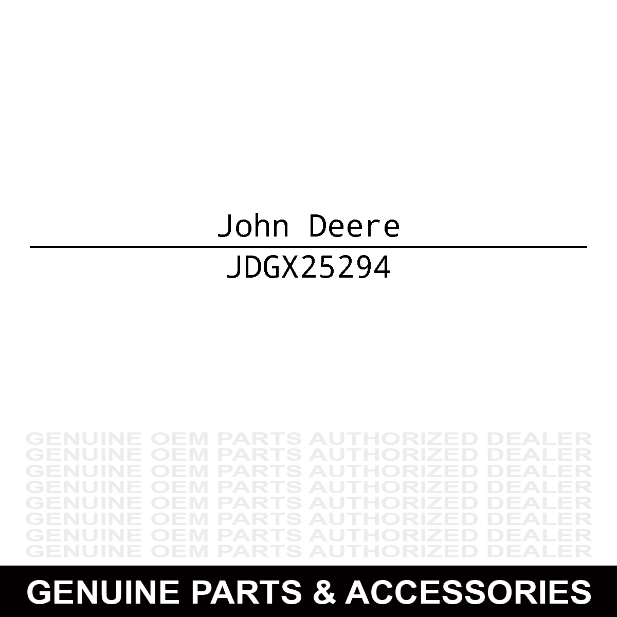 John Deere GX25294 Lever