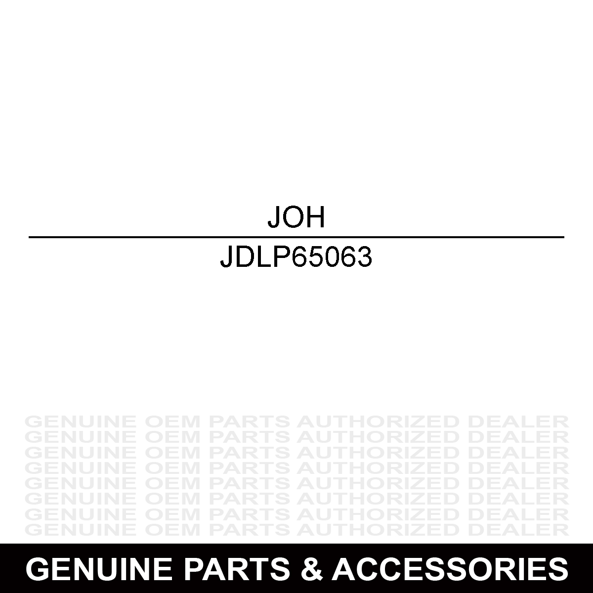 John Deere LP65063 Material Collection System