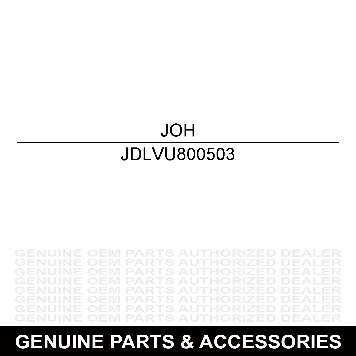 John Deere LVU800503 Bearing