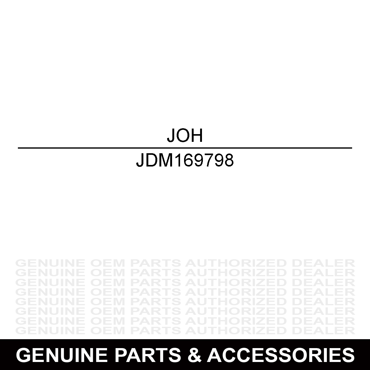 John Deere M169798 Spacer