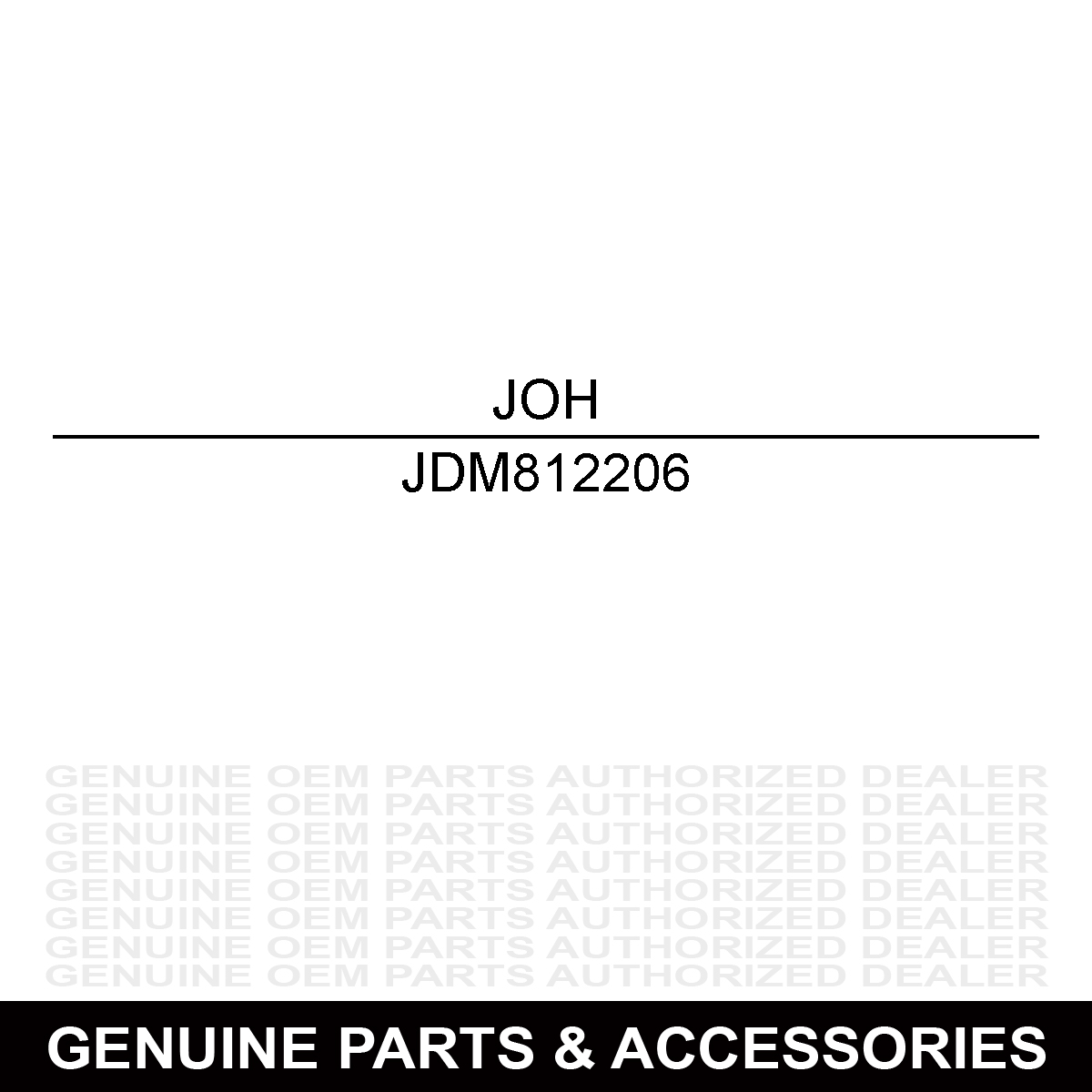 John Deere M812206 Packing