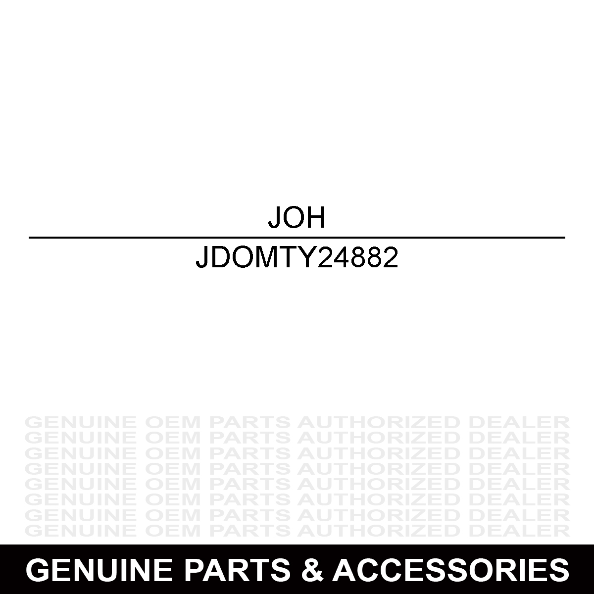 John Deere TY24882 Operator's Manual