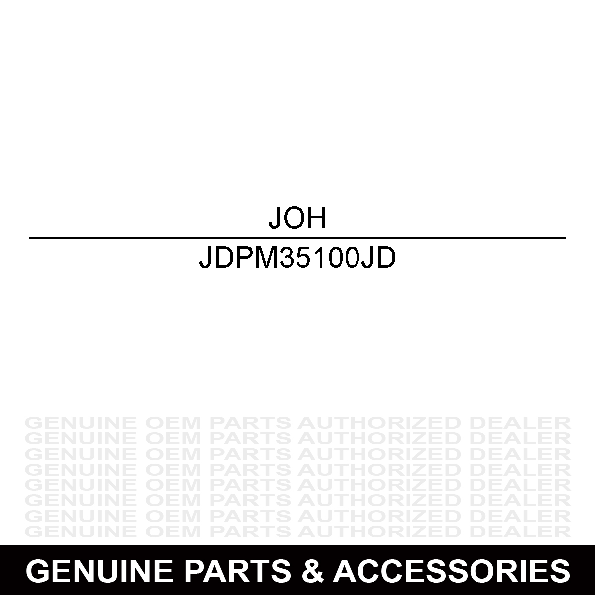 John Deere PM35100JD Drawbar