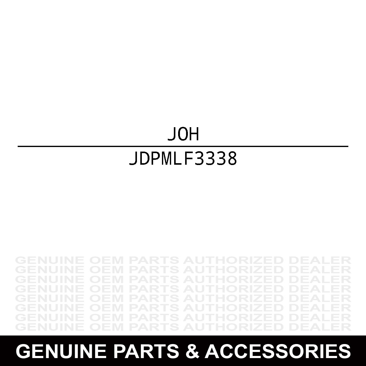 John Deere PMLF3338 Oil Filter