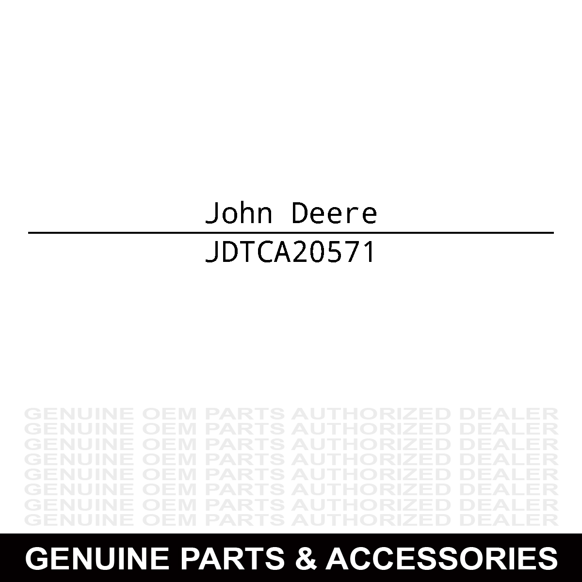 John Deere TCA20571 Harness