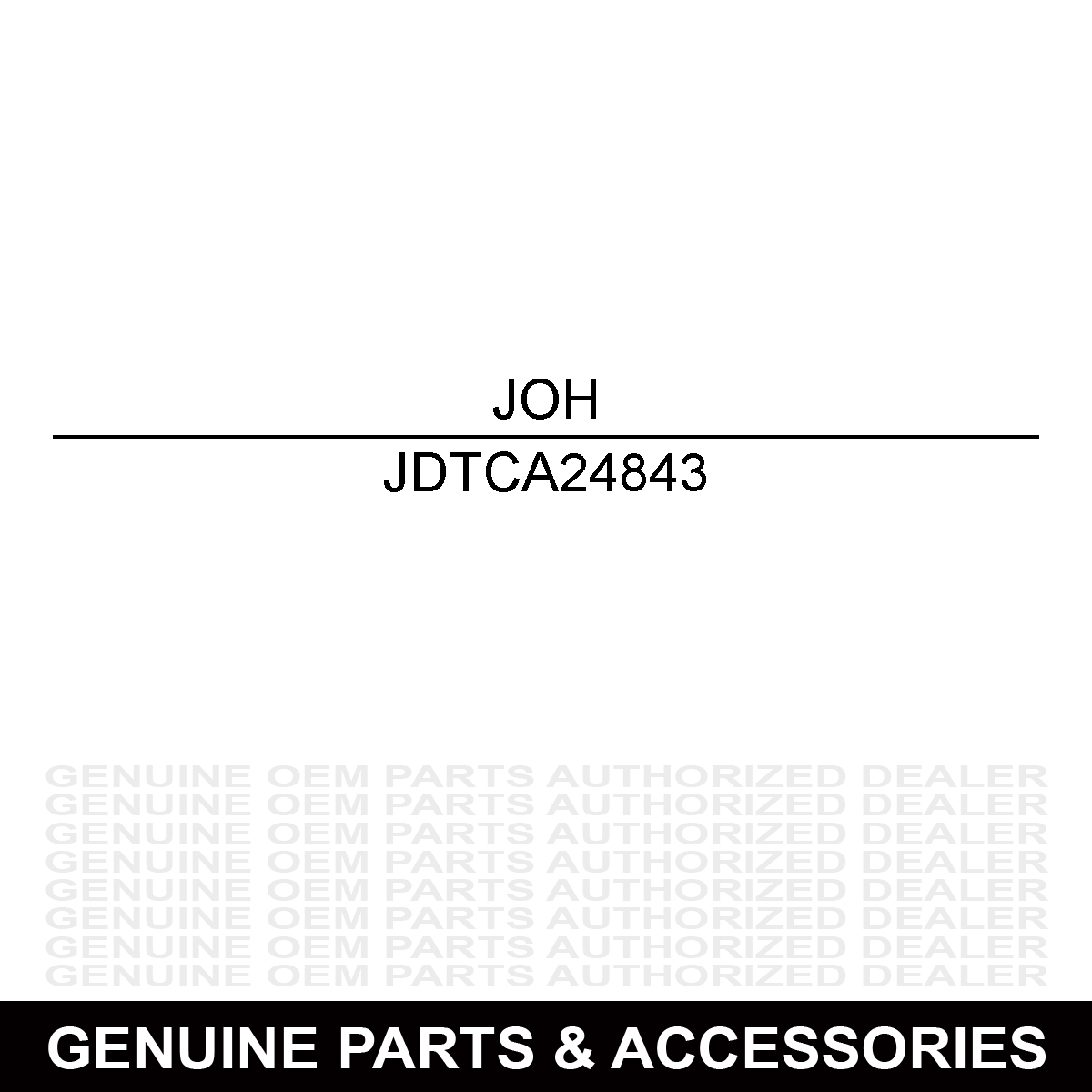 John Deere TCA24843 Track