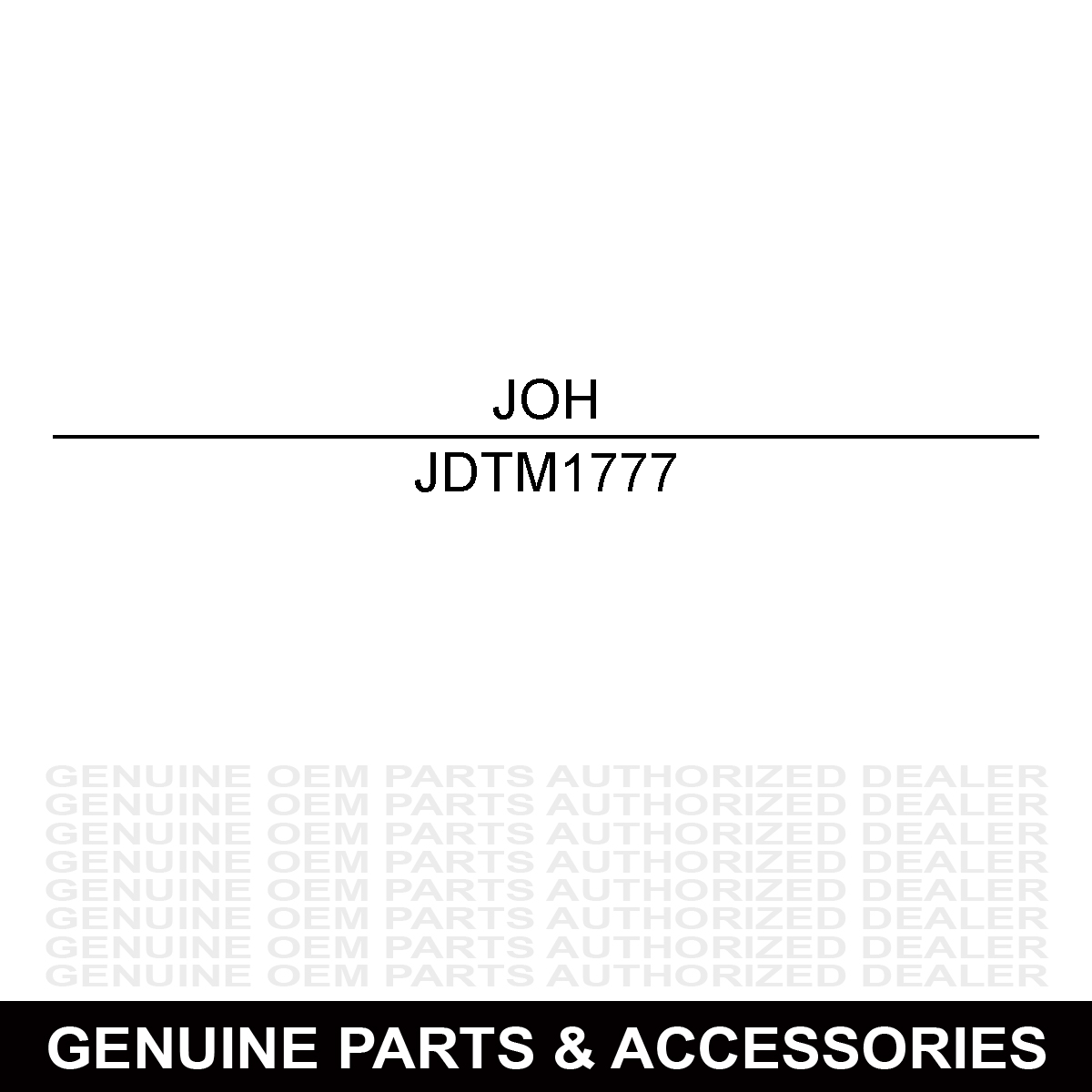 John Deere TM1777 Technical Manual