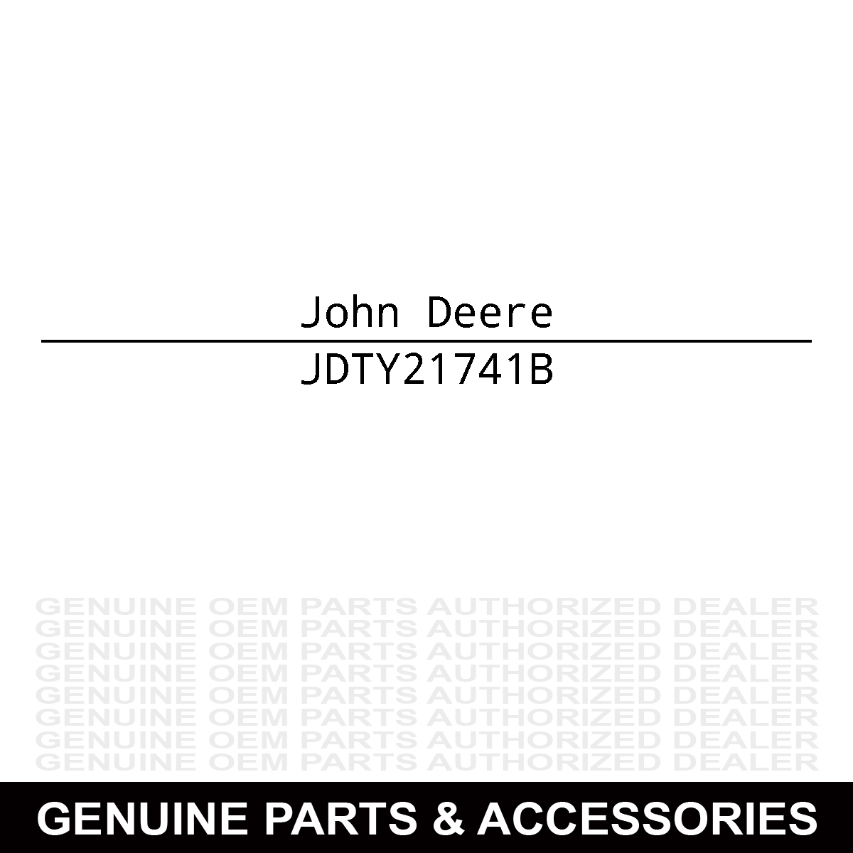 John Deere TY21741B Wet Charged Battery