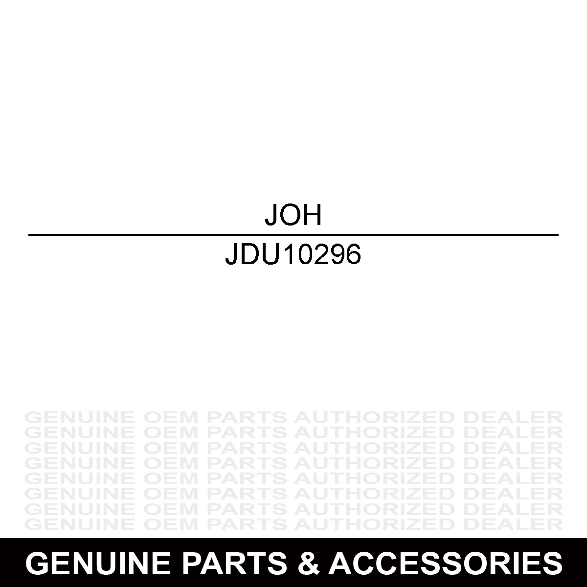 John Deere U10296 Seal