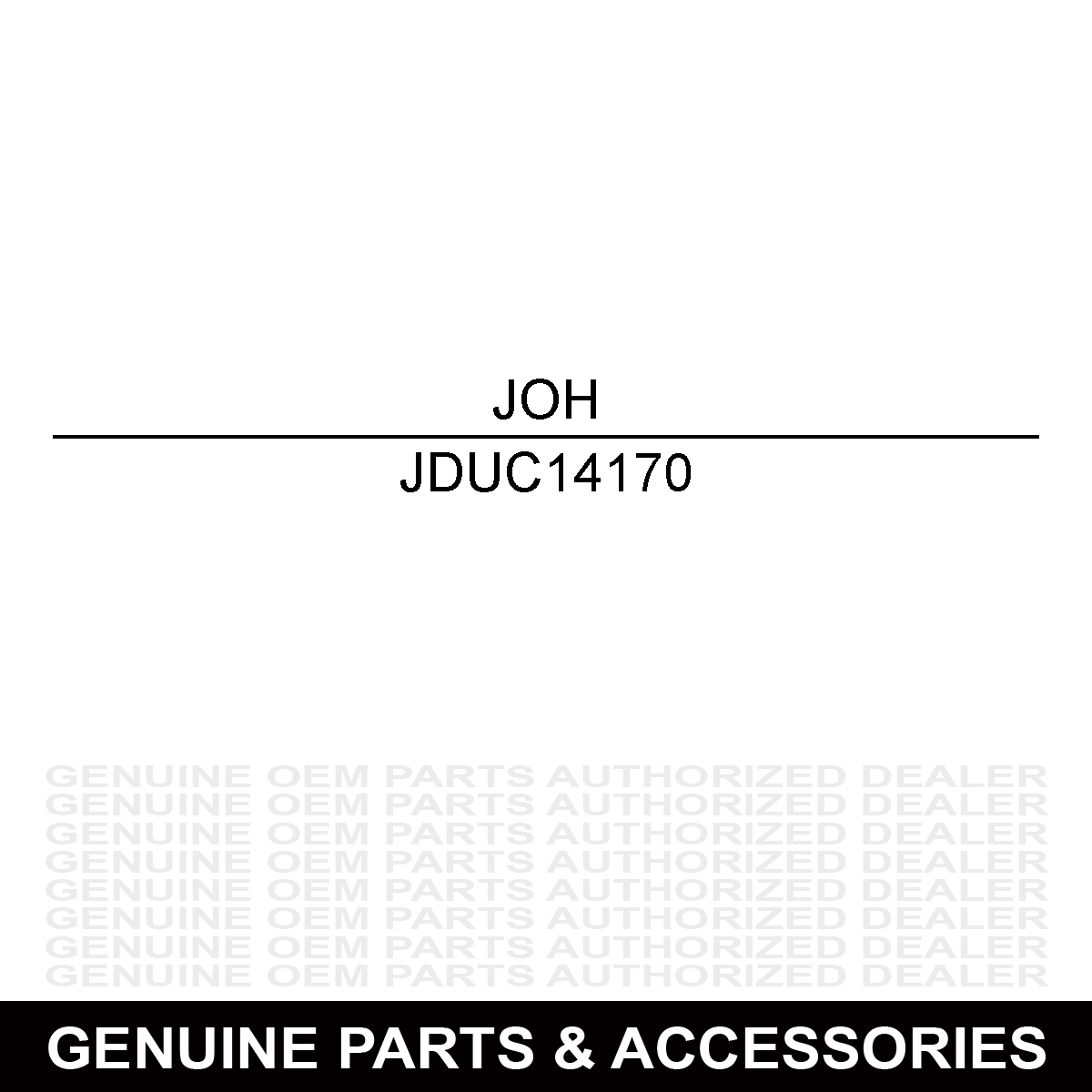 John Deere UC14170 Trunnion