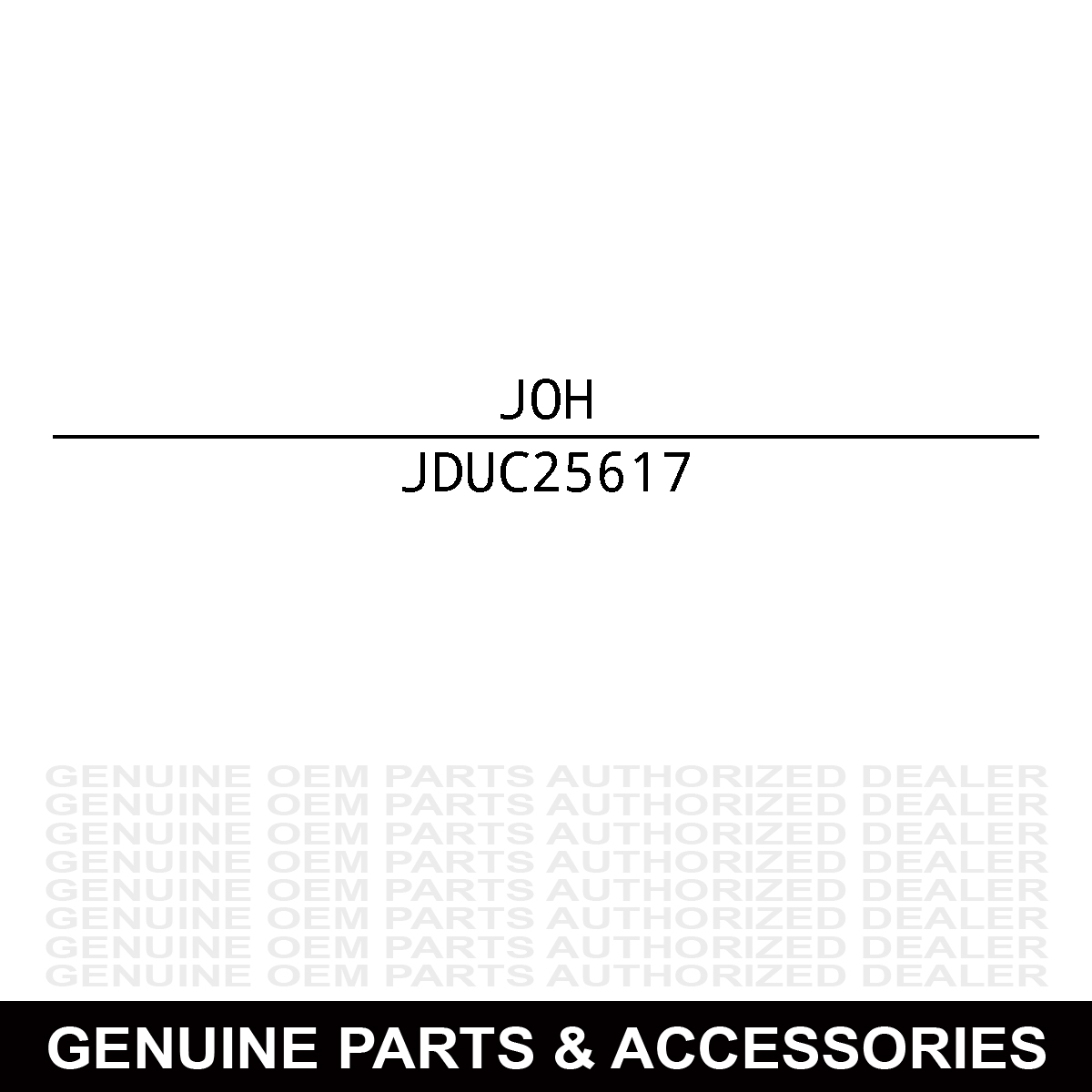 John Deere UC25617 Bracket