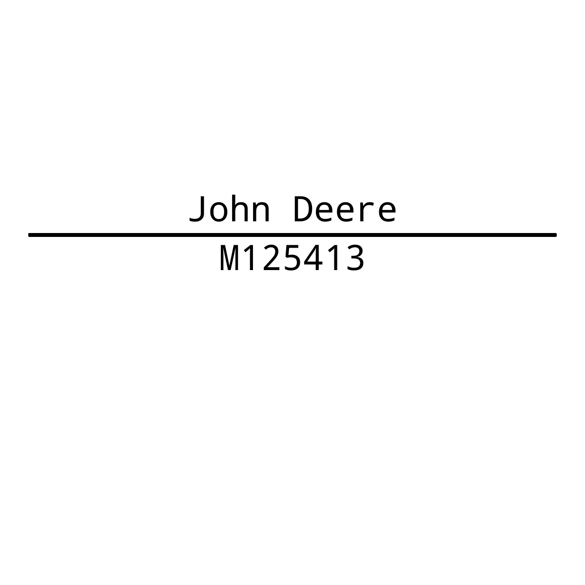 John Deere M125413 Mulching Blade