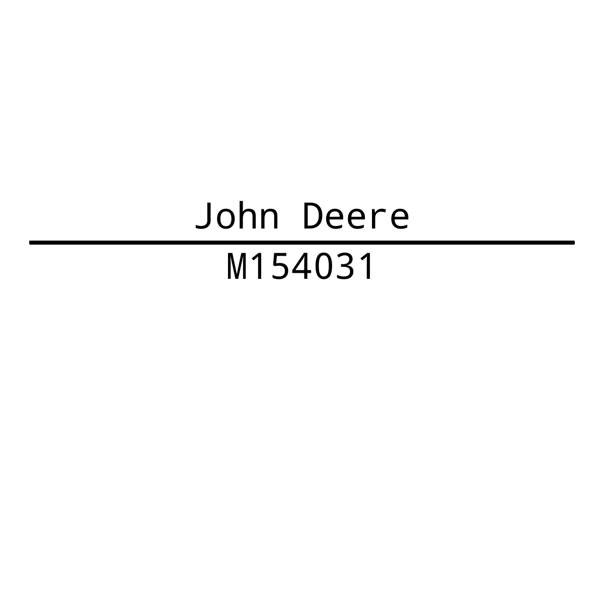 John Deere M154031 Tire