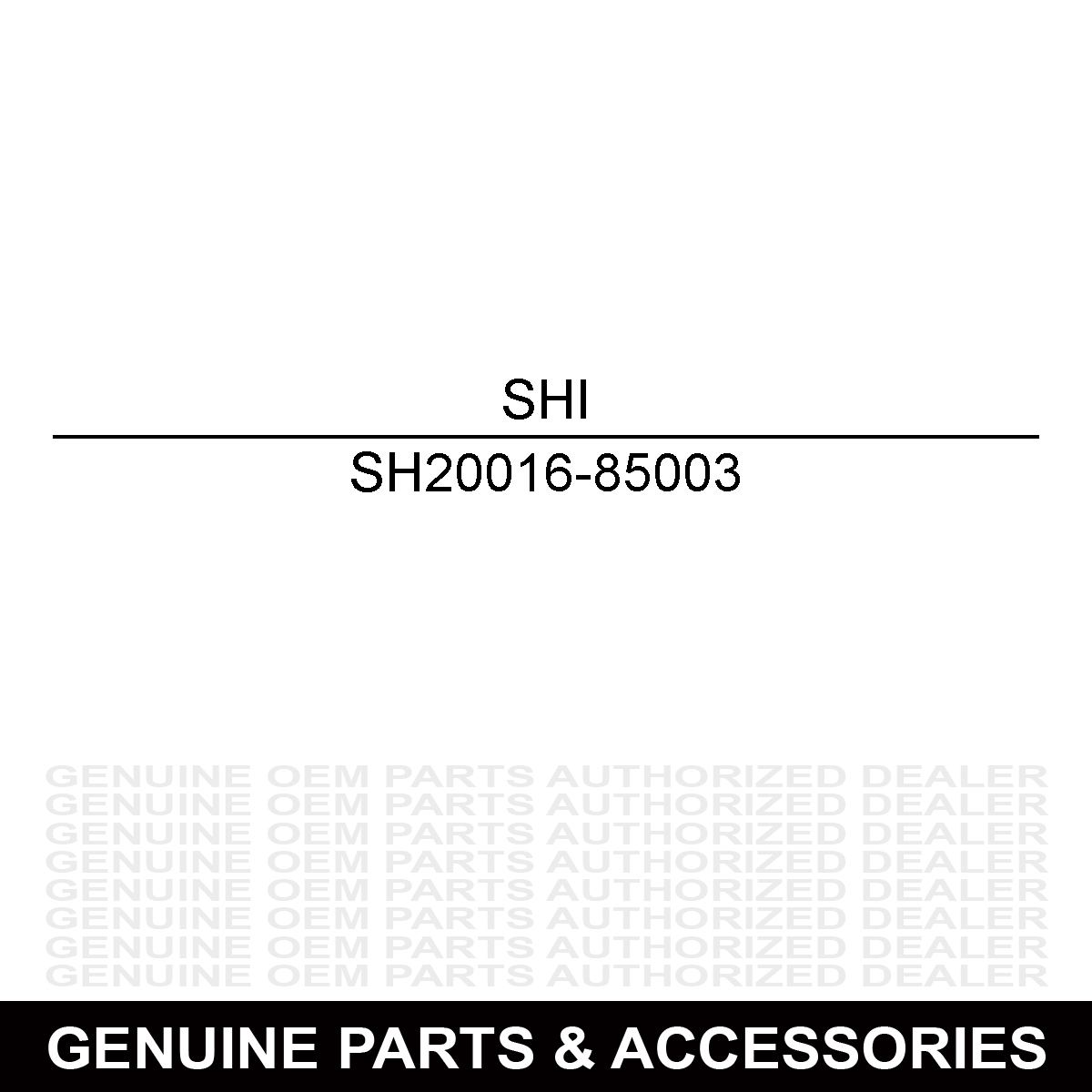 Shindaiwa 20016-85003 Fuel Tank