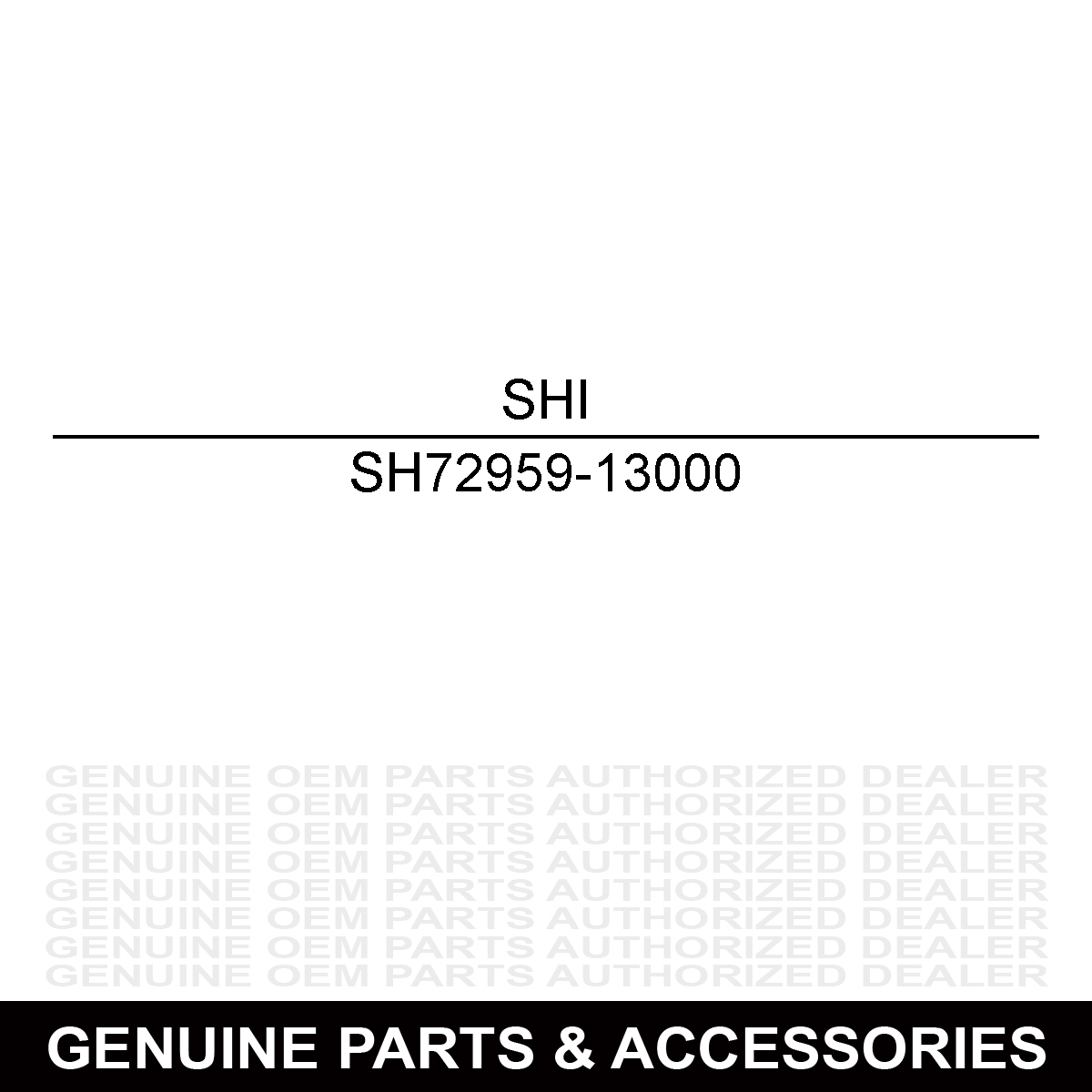 Shindaiwa 72959-13000 Gear Case