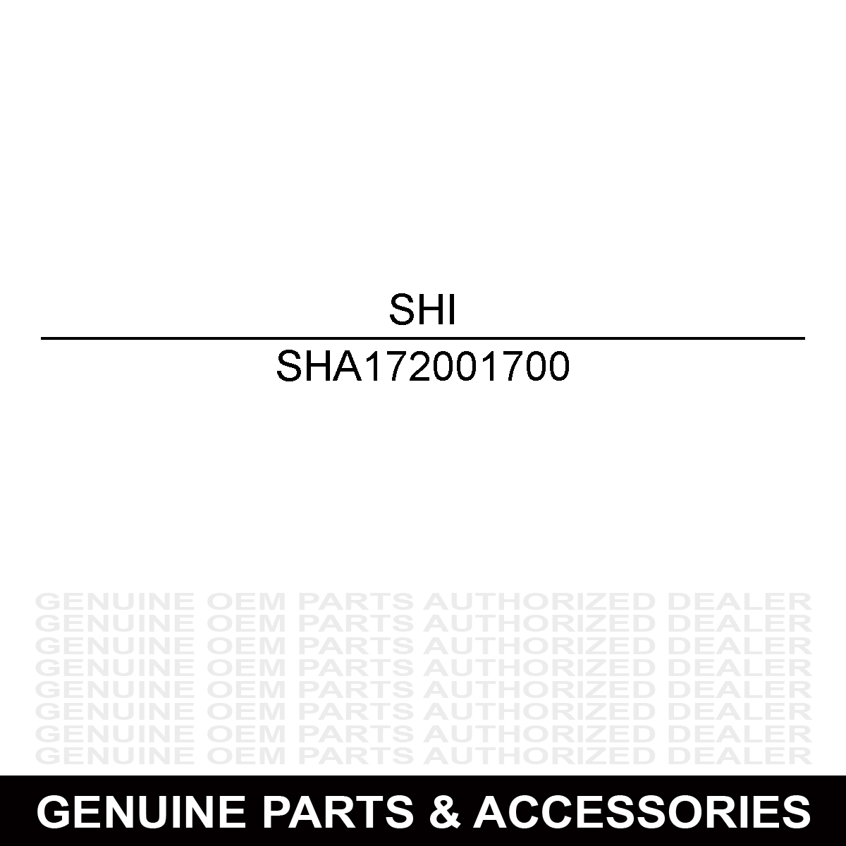 Shindaiwa A172001700 Cover