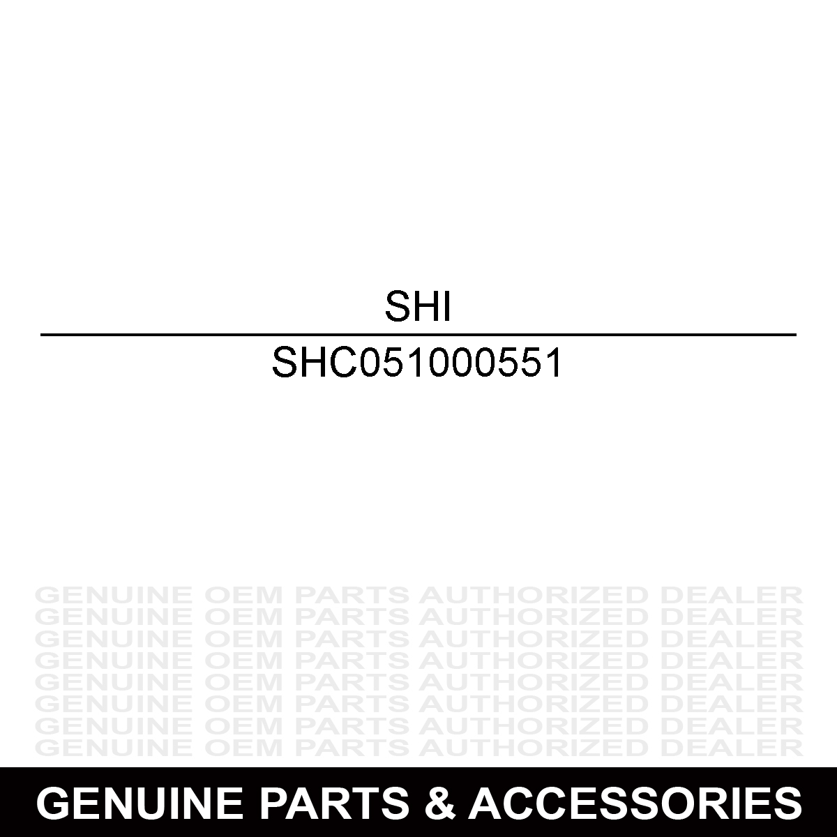 Shindaiwa C051000551 Gear Case