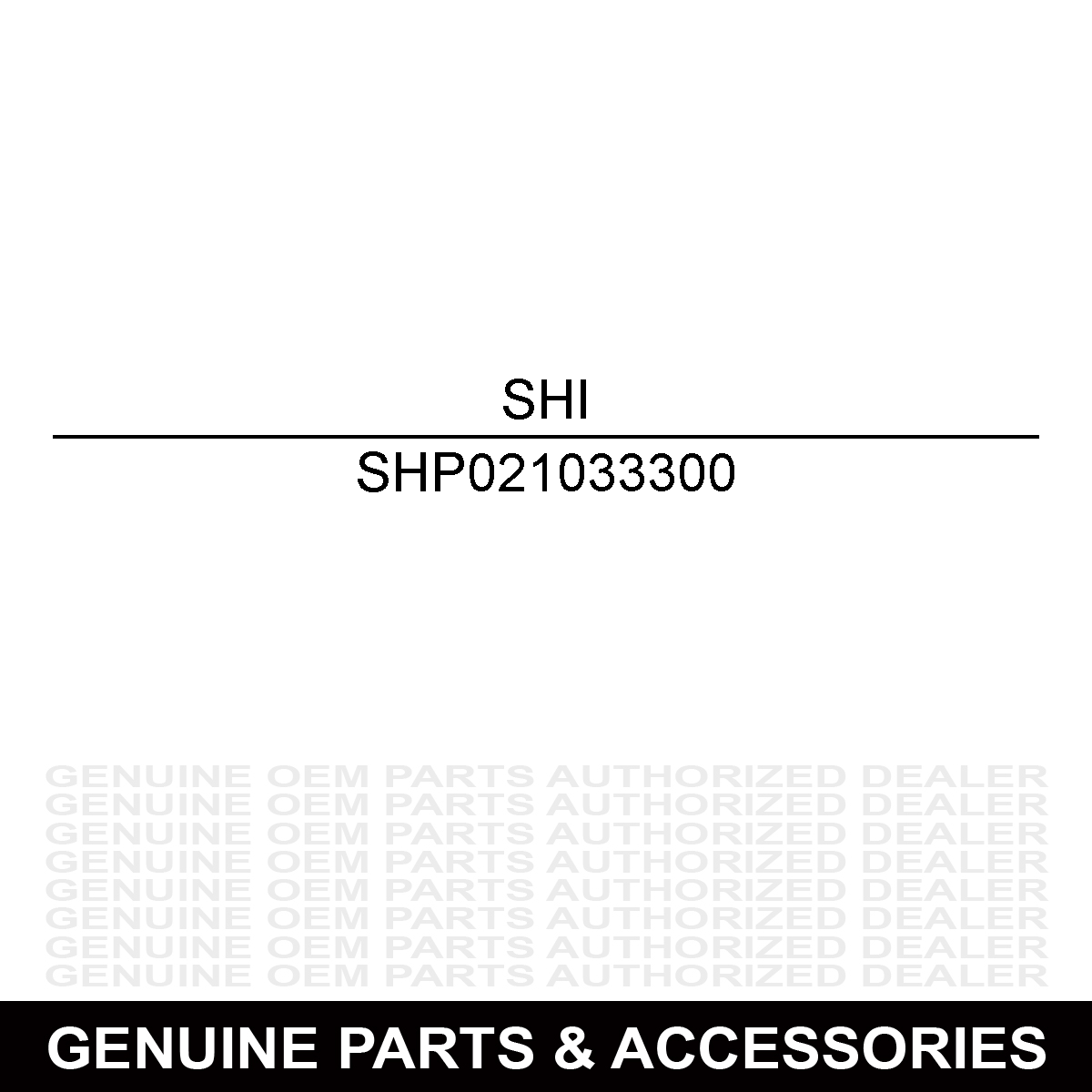 Shindaiwa P021033300 Piston